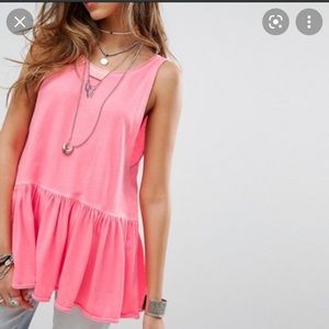 Free People Low Back Tank